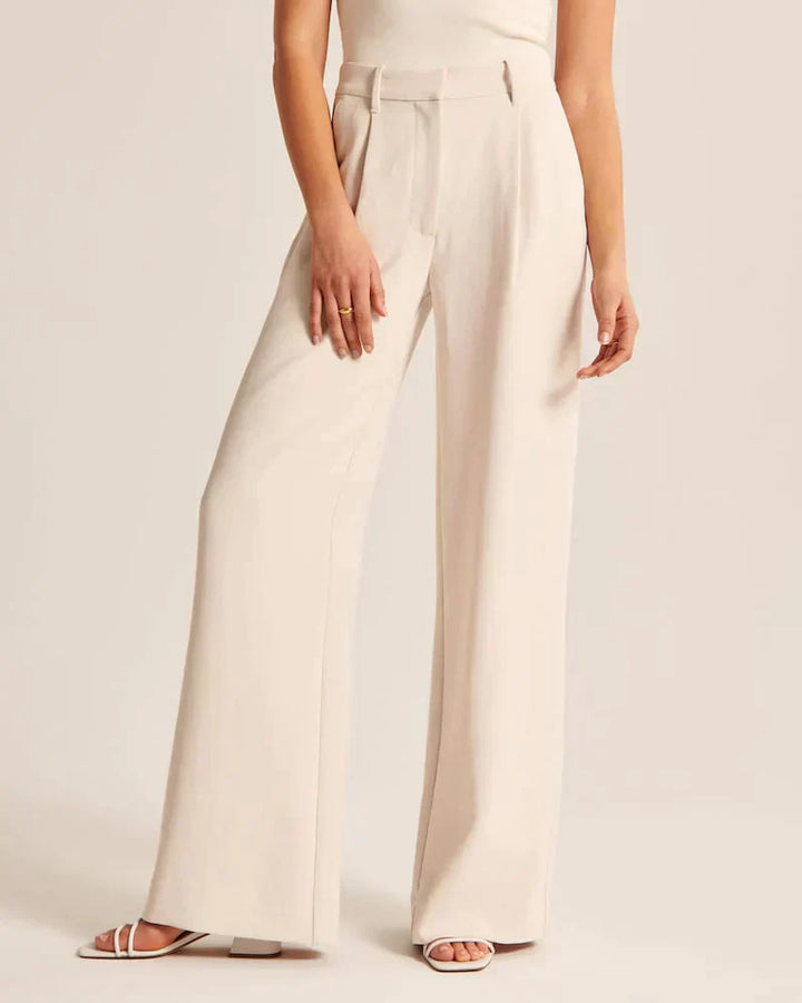 Bequeme Frauenhose Weite Beinstyle