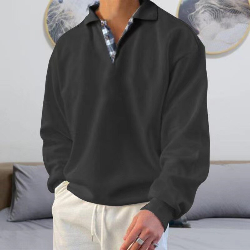Leichter Sommerpullover Herren Locker Fit