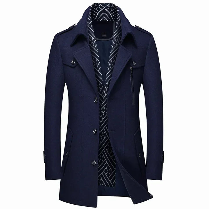 Herren Winterjacke Elegant Isoliert