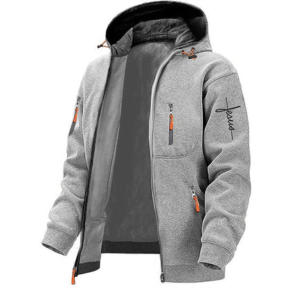 Herren Fleecejacke Mit Reißverschluss Warm