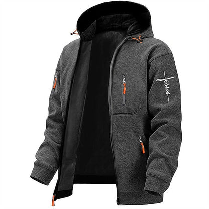 Herren Fleecejacke Mit Reißverschluss Warm