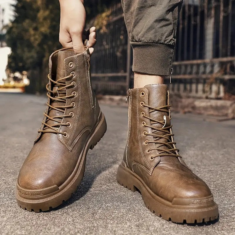 Herren Winterstiefel Robust Schnürsenkel