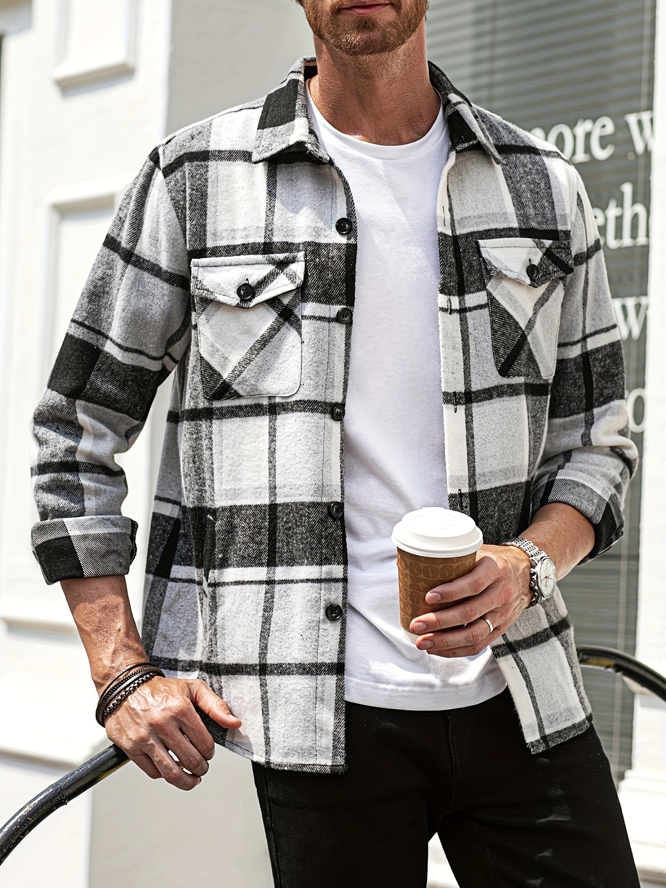 Herren Hemd Langarm Modern - IdealeKleiden