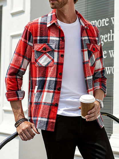 Herren Hemd Langarm Modern