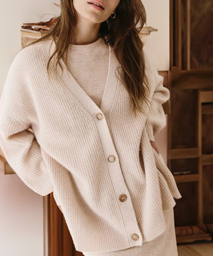 Damen Cardigan Oversized Herbst Modell