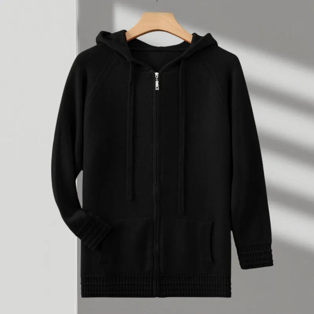Kapuzenpullover Frauen Trendy Reißverschluss