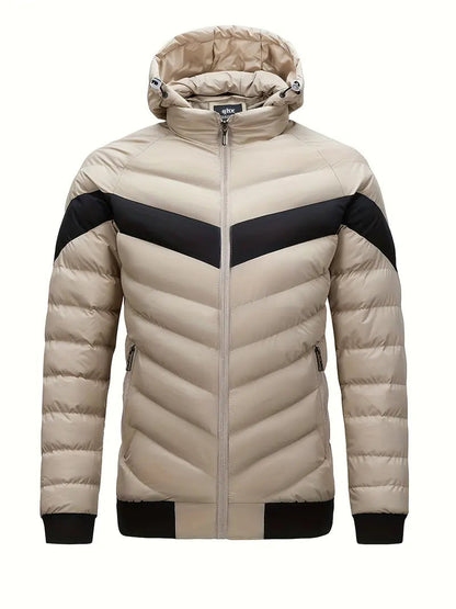 Warme Herren Winterjacke Leicht Isoliert - IdealeKleiden