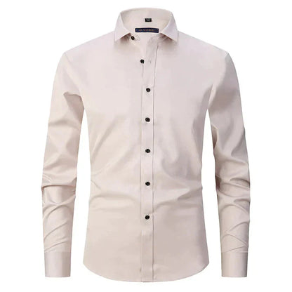 Herren Hemd Stretch Knitterfrei Modern