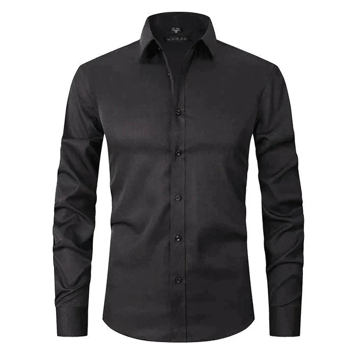 Herren Hemd Stretch Knitterfrei Modern