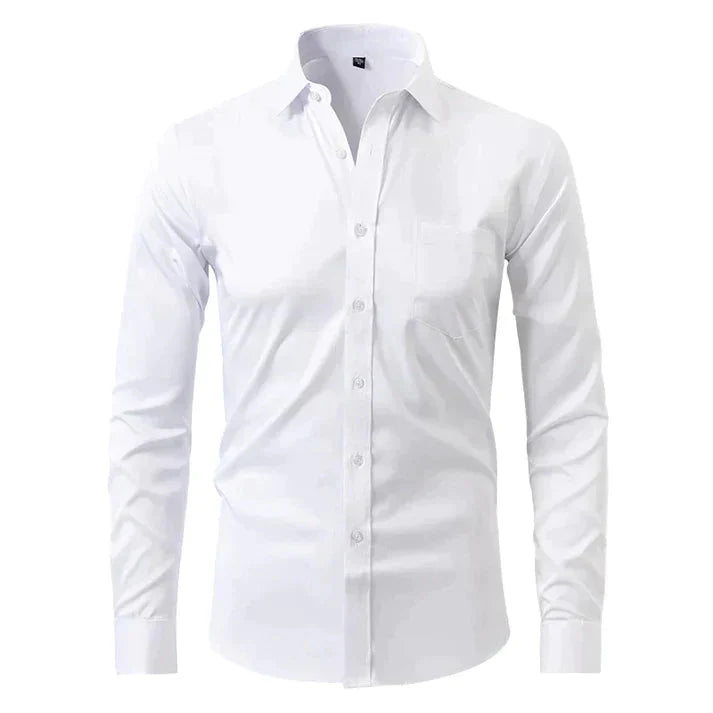 Herren Hemd Stretch Knitterfrei Modern - IdealeKleiden