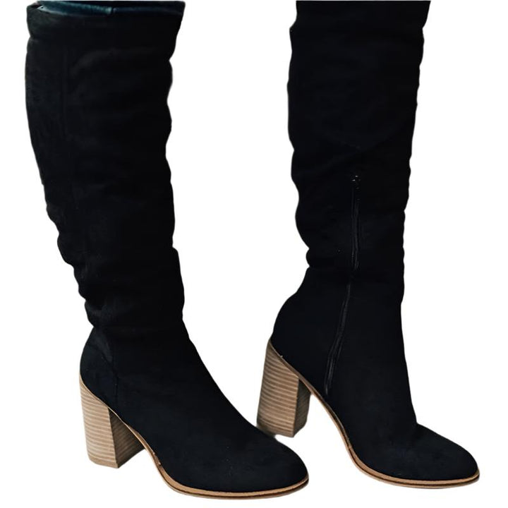 Damen Stiefel Elegant Schmal