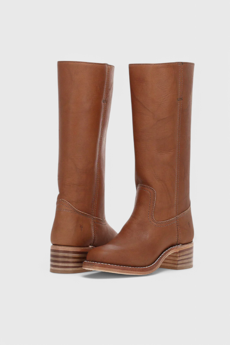 Damenstiefel Stilvoll Blockabsatz Schuhe