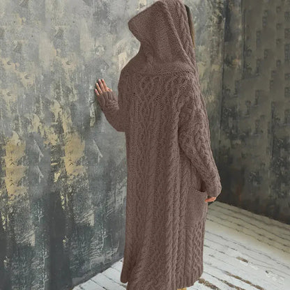 Kuschelstrickjacke Warm Gestrickt