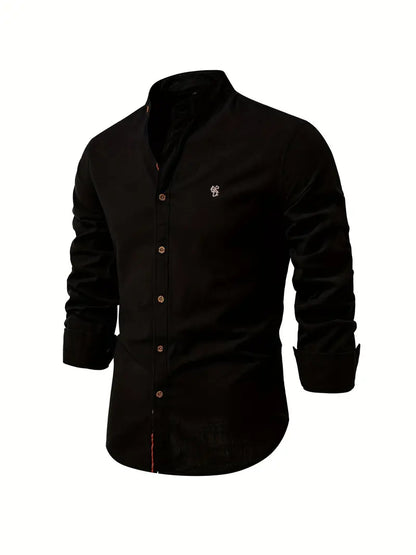 Leichtes Langarmhemd Slim Fit für Herren