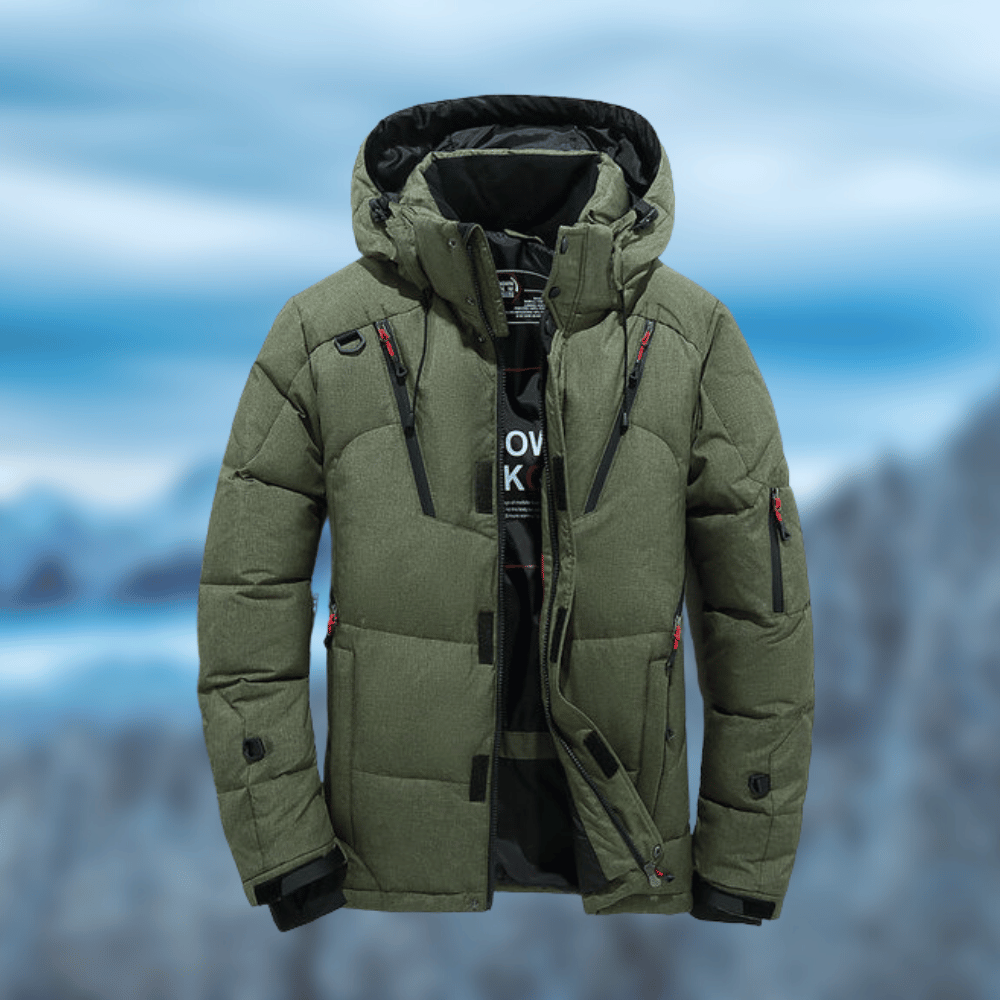 ALI - Moderne Damen Winterjacke Schwarz