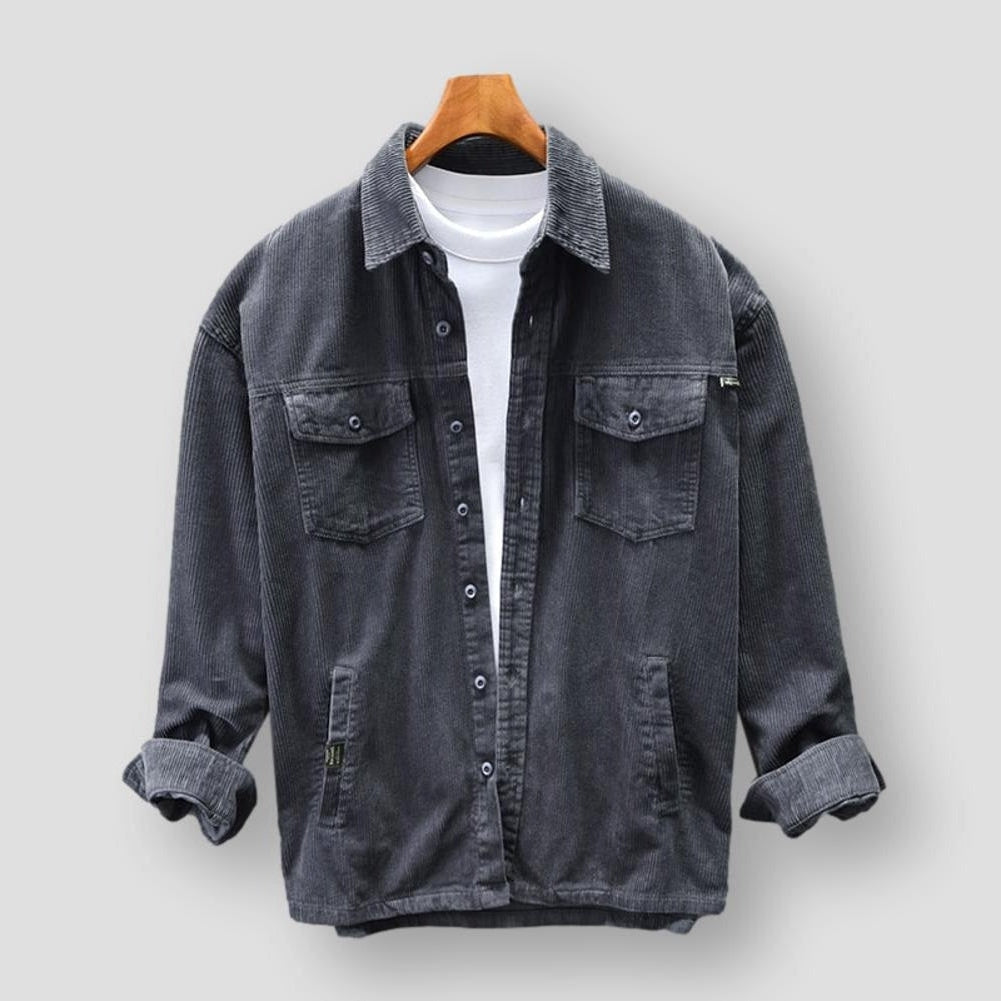 Herren Kordhemd Relaxed Fit