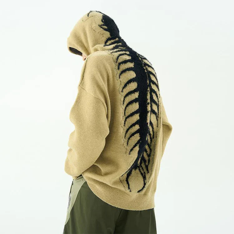 Krabi - Strick-Pullover mit Kapuze - IdealeKleiden