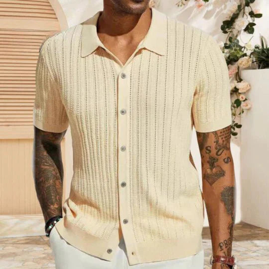 Herren Pullover Modern Kurzarm