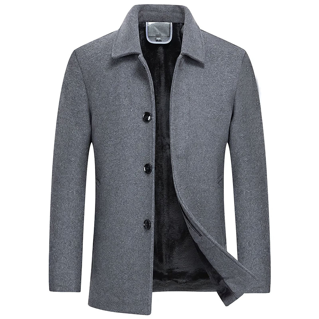 Klassischer Herren Trenchcoat Elegant Schnitt