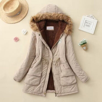 Damen Winterparka Warm Bequem Isoliert