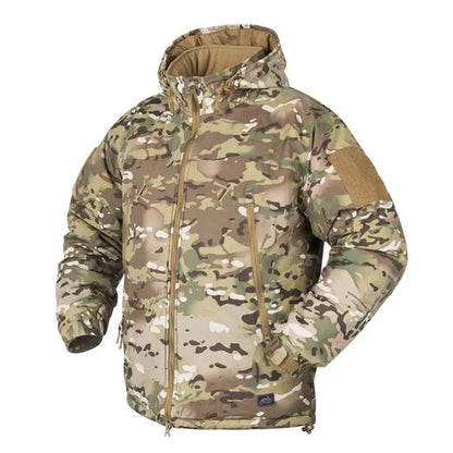 Herren Winterjacke Camo Tarnung