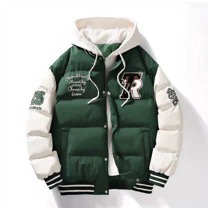 Herren Bomberjacke Kapuze Praktisch