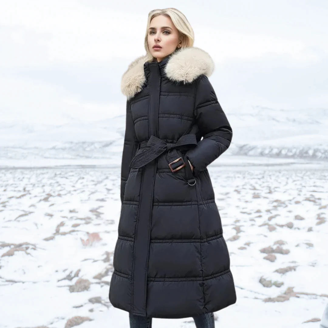 Warm gefütterte Damen Winterjacke