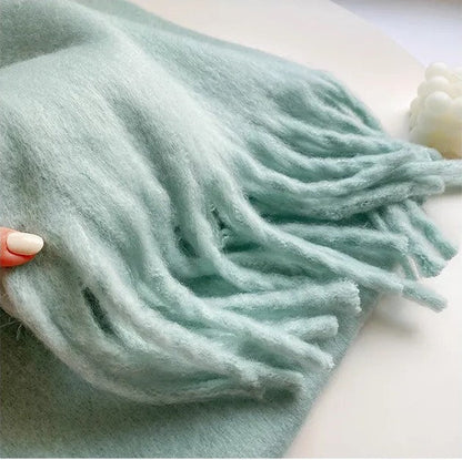 Weiche Pastell Schals Kollektion Damen