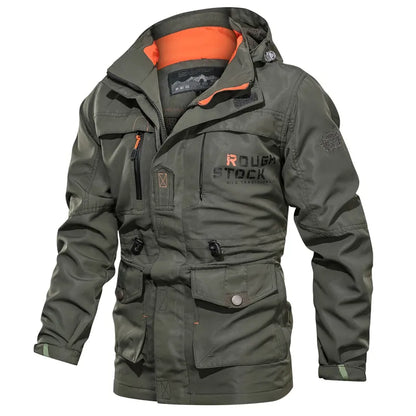 Windschutzjacke Damen, Wasserabweisend mit Abnehmbarer Kapuze