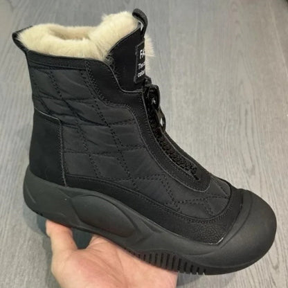 Wasserdichte Winterstiefel Retro-Design