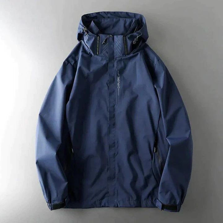 Herren Windbreaker Jacke Wasserdicht Funktionell