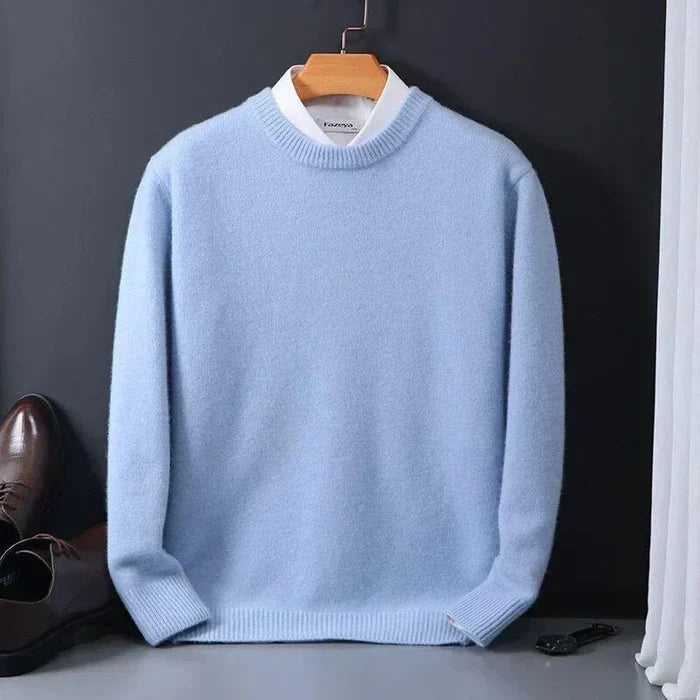 Herren Kaschmir Pullover Lockere Passform
