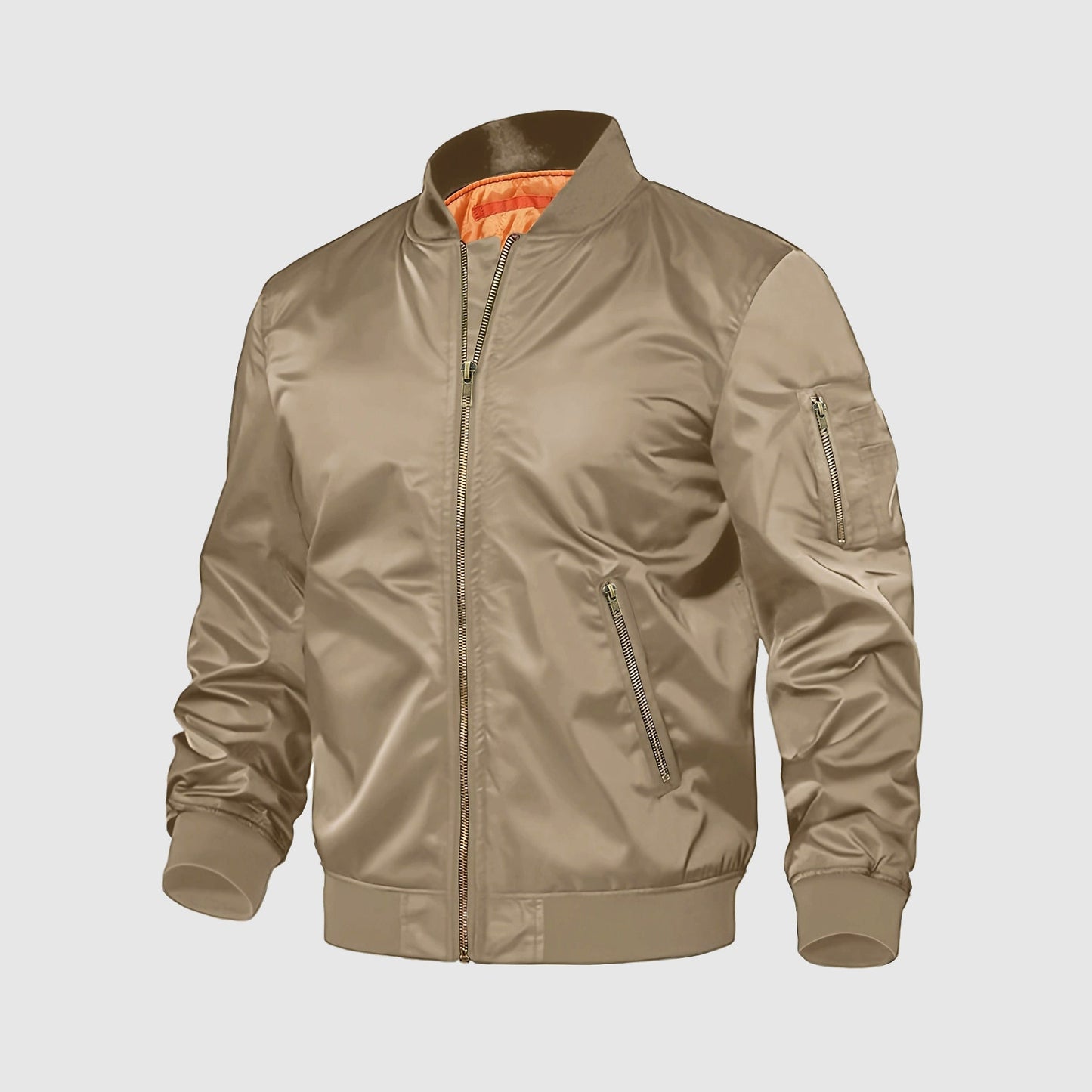 Leder-Pilotenjacke Alessandro Veneti Stil