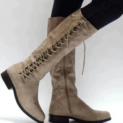 Damenschuhe Damenstiefeletten Kniehoch Elegant