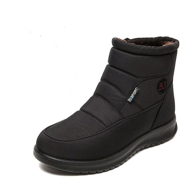 Wasserdichte Winterstiefel Damen Warm Schnee