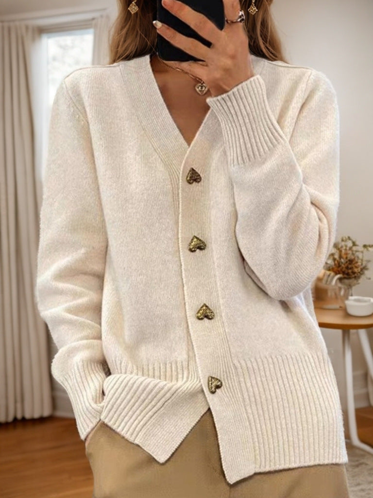 Moderner Ärmelloser Cardigan