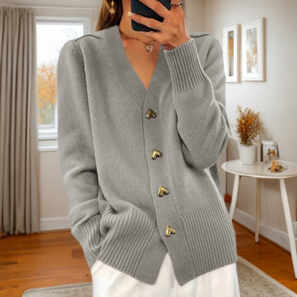 Moderner Ärmelloser Cardigan - IdealeKleiden