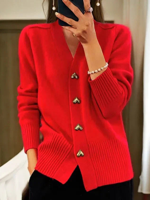 Moderner Ärmelloser Cardigan