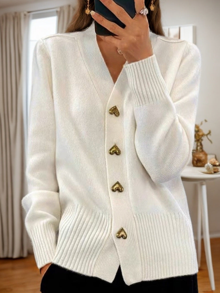 Moderner Ärmelloser Cardigan