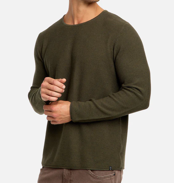 Bequemes Langarm-Shirt für Männer