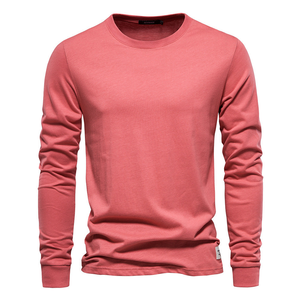 Bequemes Langarmshirt aus Baumwolle