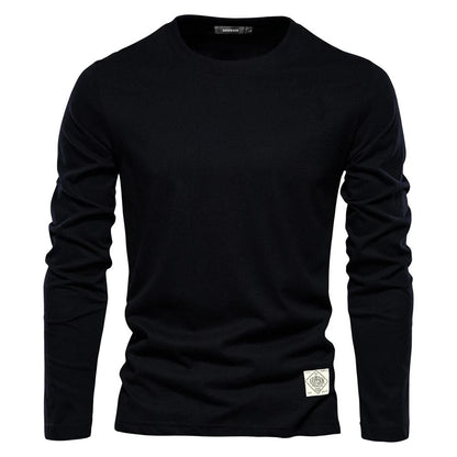 Bequemes Langarmshirt aus Baumwolle