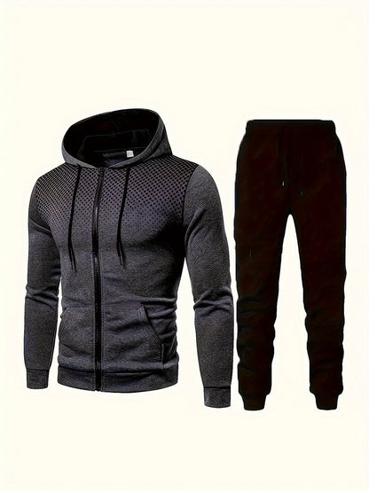 Sportliche Trainingsjacke Herren Kapuze