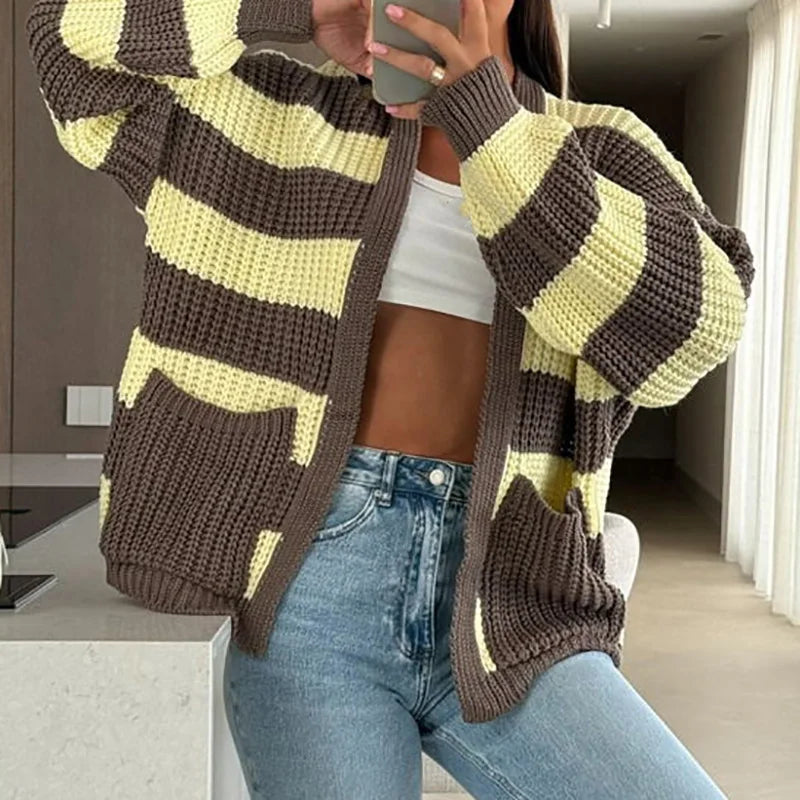 Damenpullover V-Ausschnitt Elegant