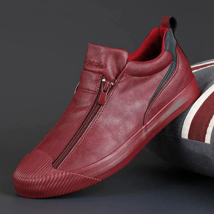 Herren Lederschuhe Rutschfeste Sohlen - IdealeKleiden