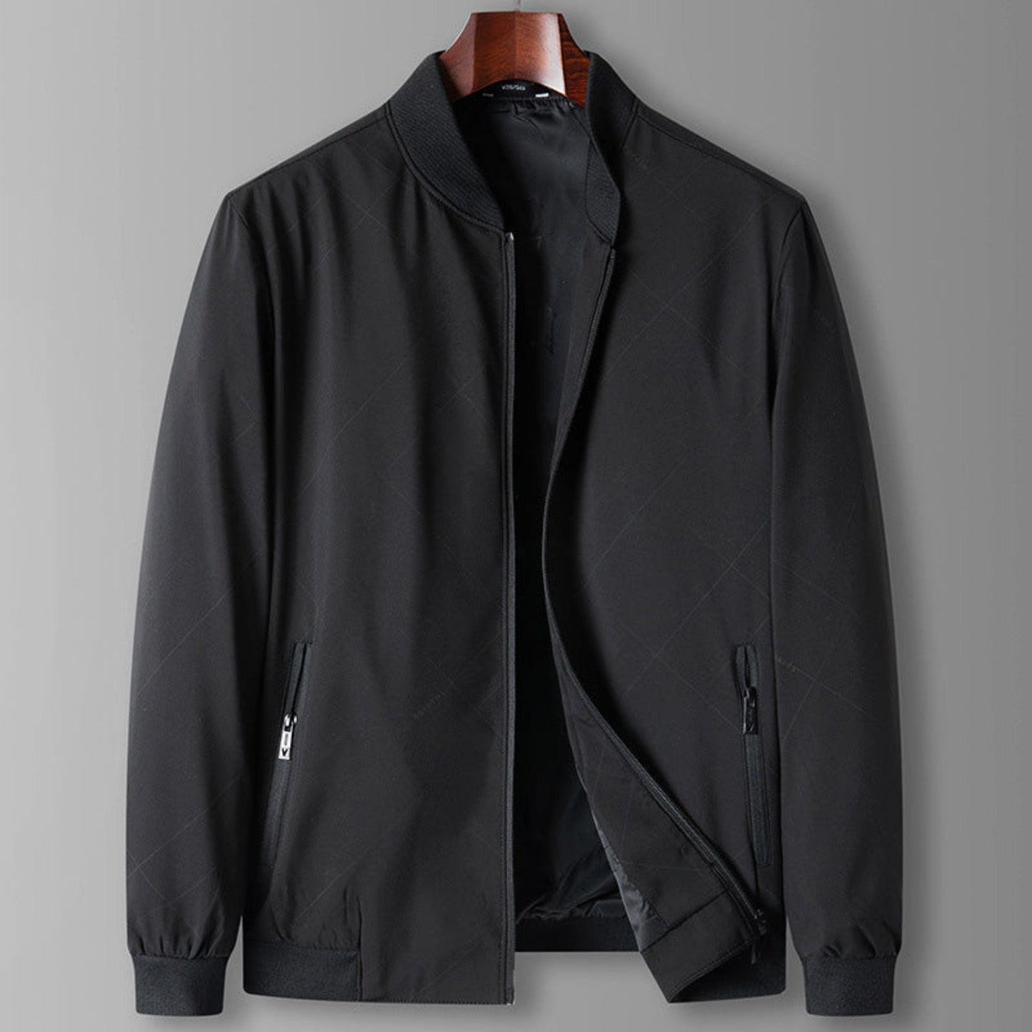 Leicht Windbreaker Jacke Sportlich Männer