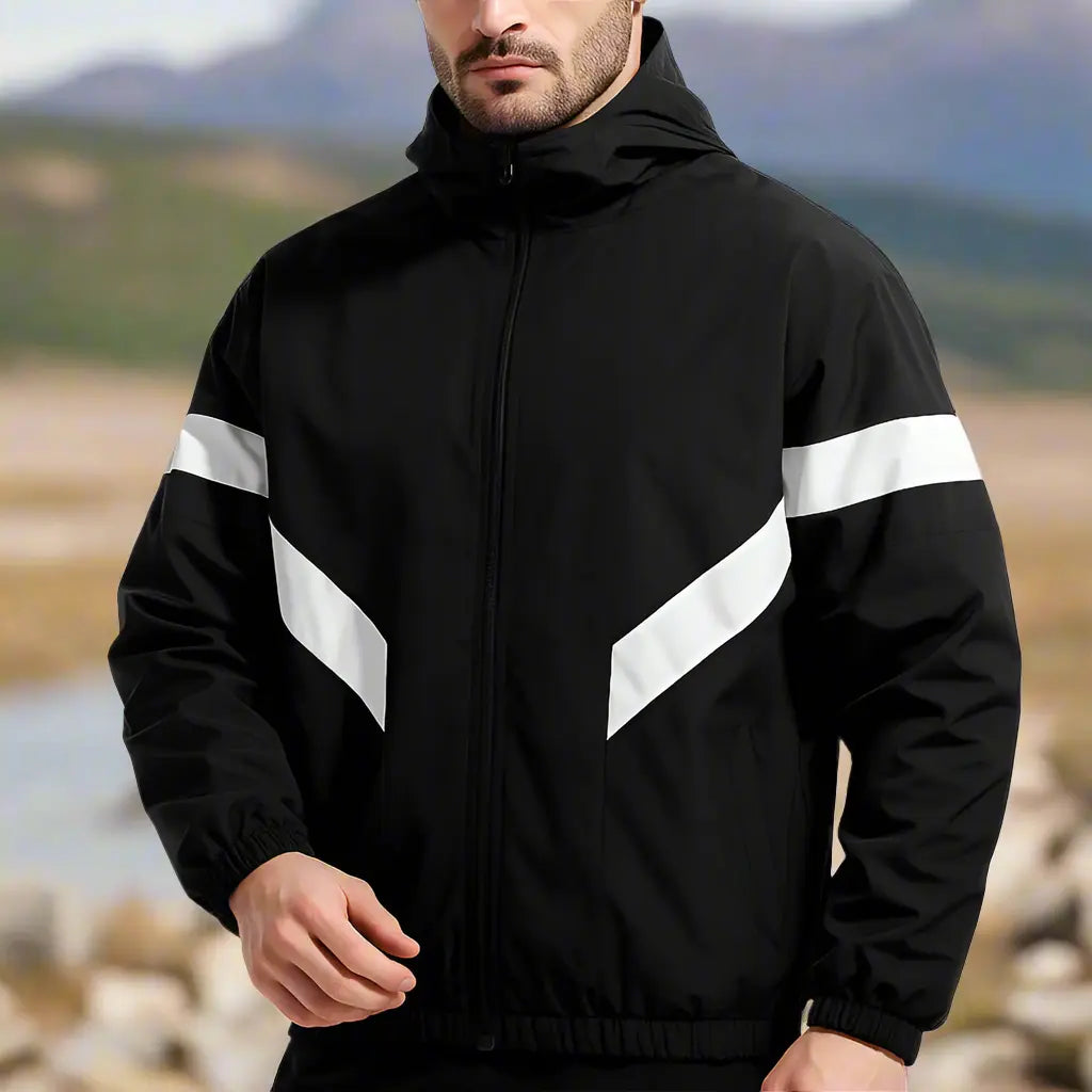 Winddichte Herren Outdoorjacke Wasserdicht