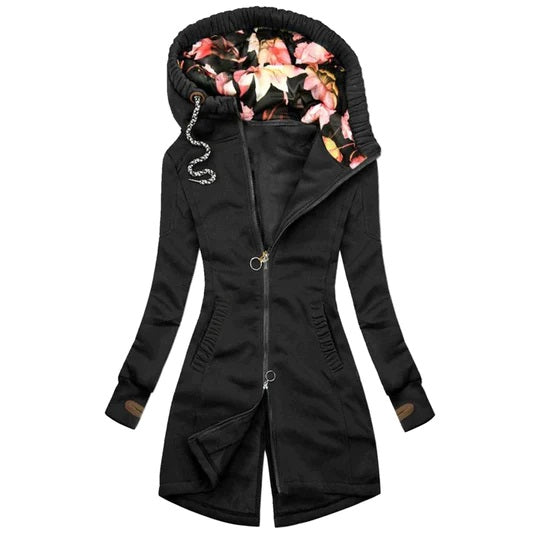 Frauen Übergangsjacke Kapuze Frühjahr