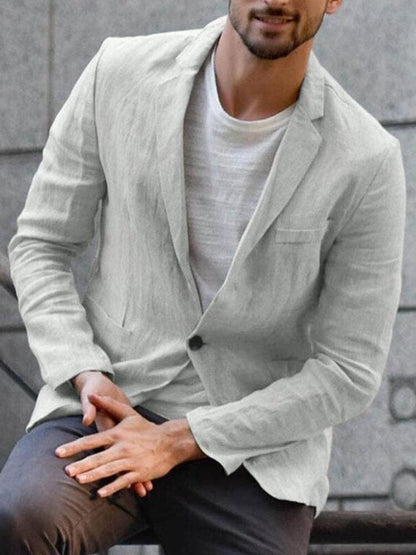Leinenblazer Sommer – Leichter Herrenblazer Elegant