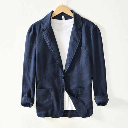 Leinen Blazer Herren Sommer Leicht